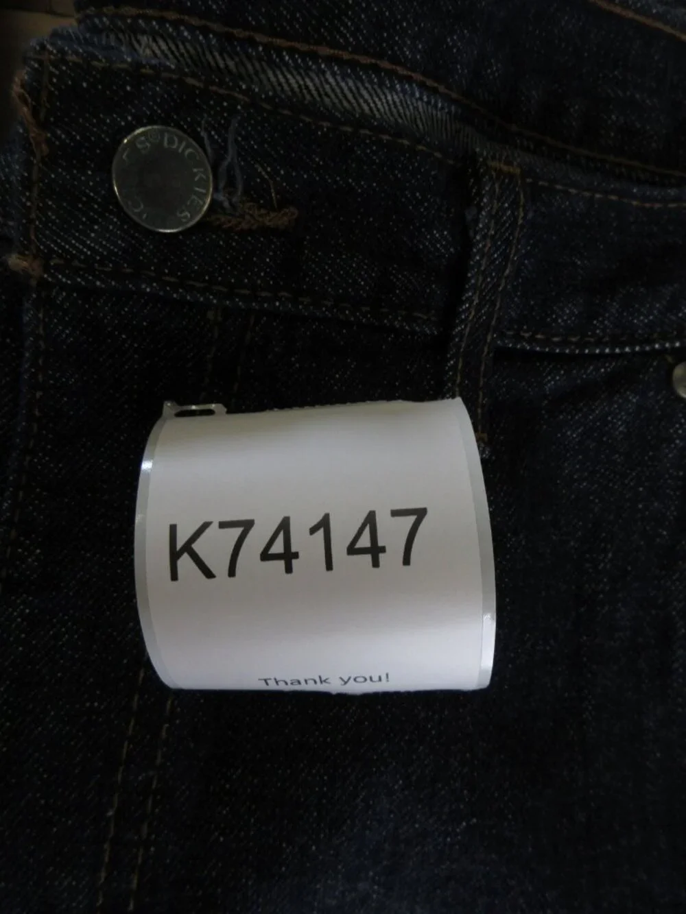 Dickies Jeans 44X32 Weatherford Carpenter Relax Baggy Y2K Workwear NEW